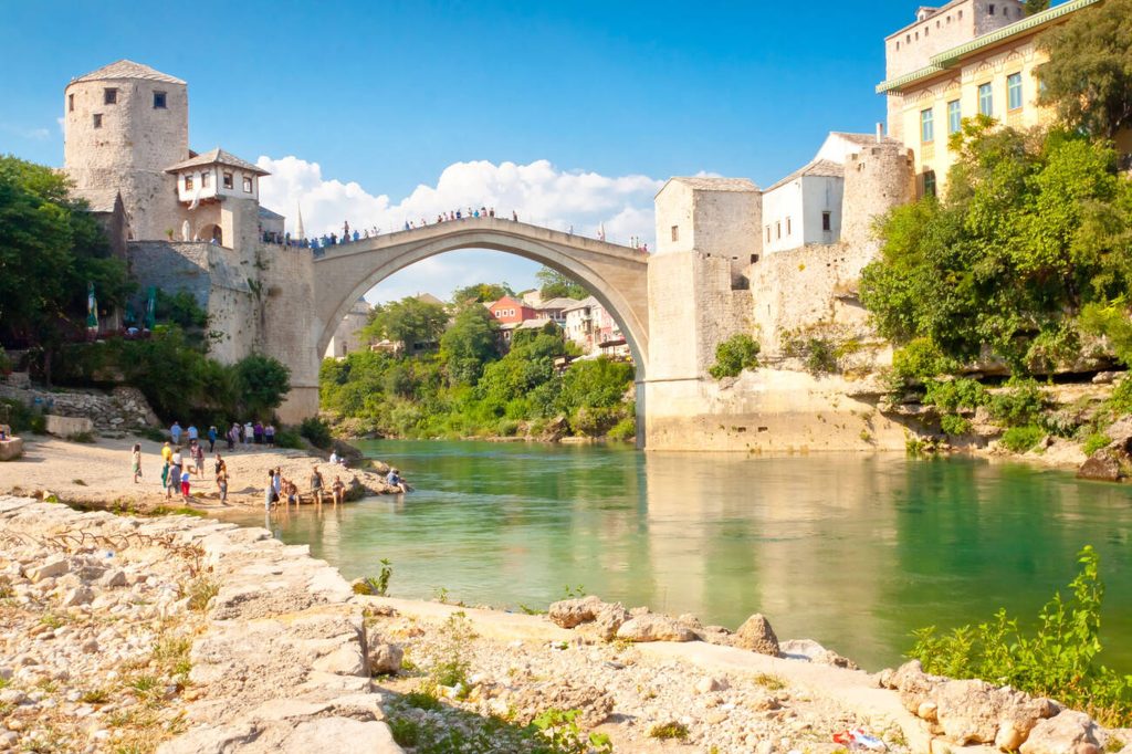 Mostar Köprüsü - Mostar - Bosna-Hersek
